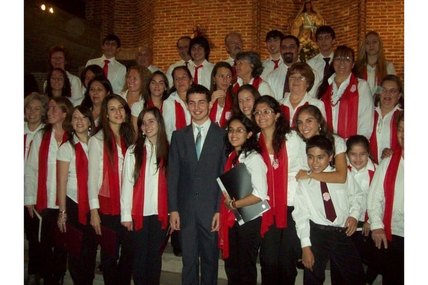 Primer concierto, 2011. Foto:  Gentileza Coro La Merced