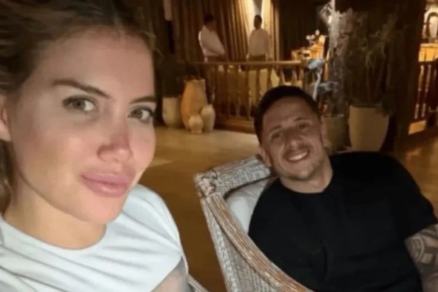Wanda Nara y Martín Migueles.