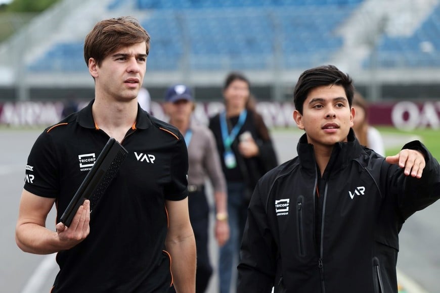 Nicolás Varrone (Van Amersfoort Racing) que ya sabe lo que es ganar en las 24 Horas de Le Mans, desembarca en la Fórmula 2