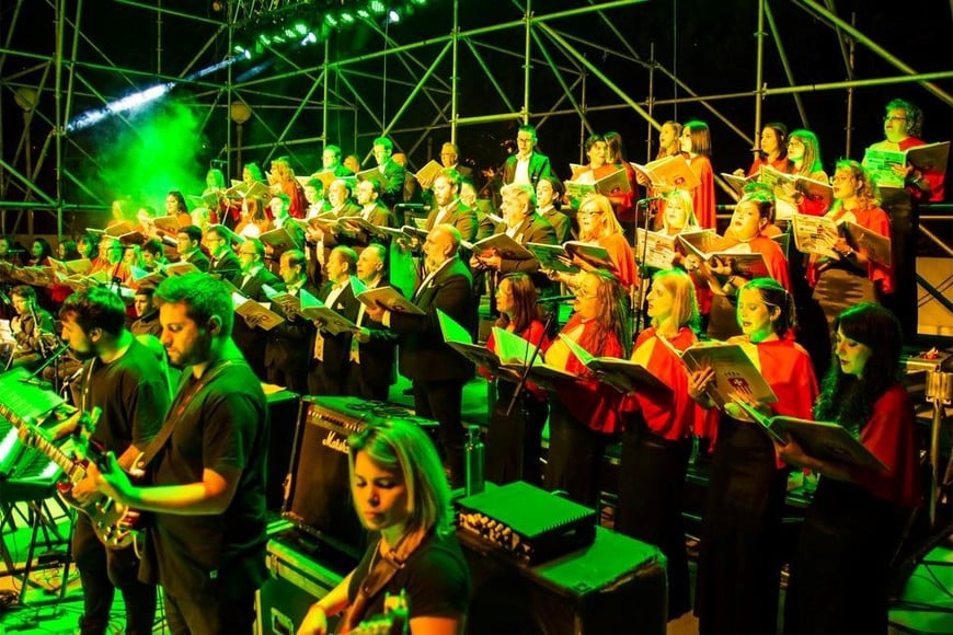 "Queen Sinfónico Coral 2". Foto: Gentileza Coro La Merced