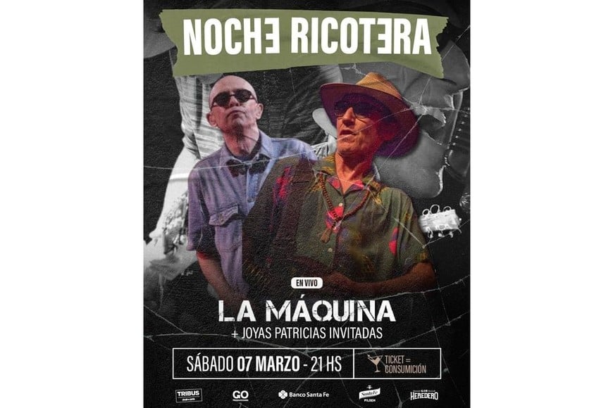 Noche ricotera. Foto: Gentileza producción