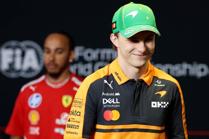 Formula One F1 - Australian Grand Prix - Albert Park Grand Prix Circuit, Melbourne, Australia - March 5, 2026
McLaren's Oscar Piastri during the press conference REUTERS/Hollie Adams