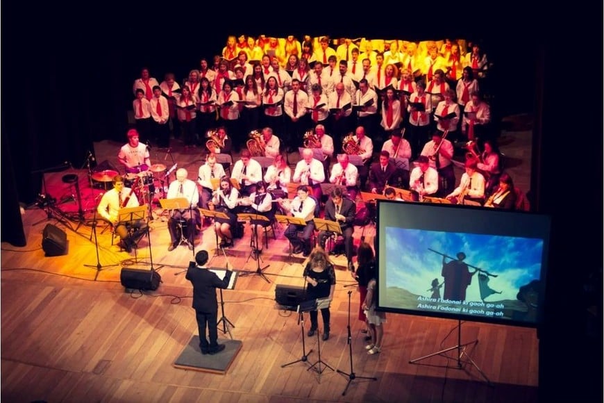 "El Príncipe de Egipto", 2012. Foto: Gentileza Coro La Merced