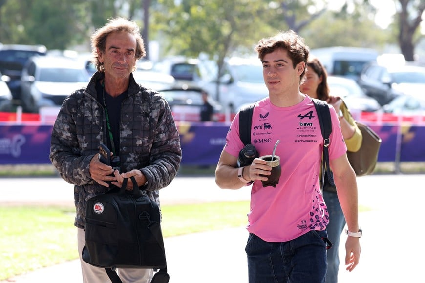 Formula One F1 - Australian Grand Prix - Albert Park Grand Prix Circuit, Melbourne, Australia - March 5, 2026
Alpine's Franco Colapinto arrives ahead of the Australian Grand Prix REUTERS/Hollie Adams