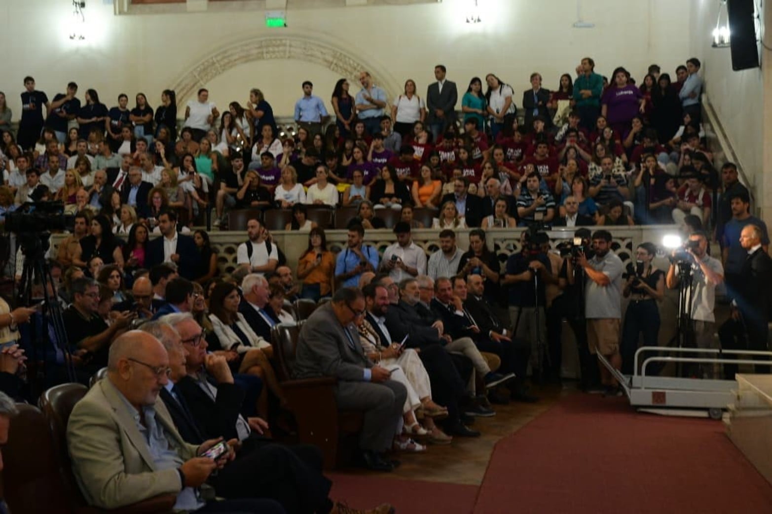 Asunción de autoridades en la UNL.