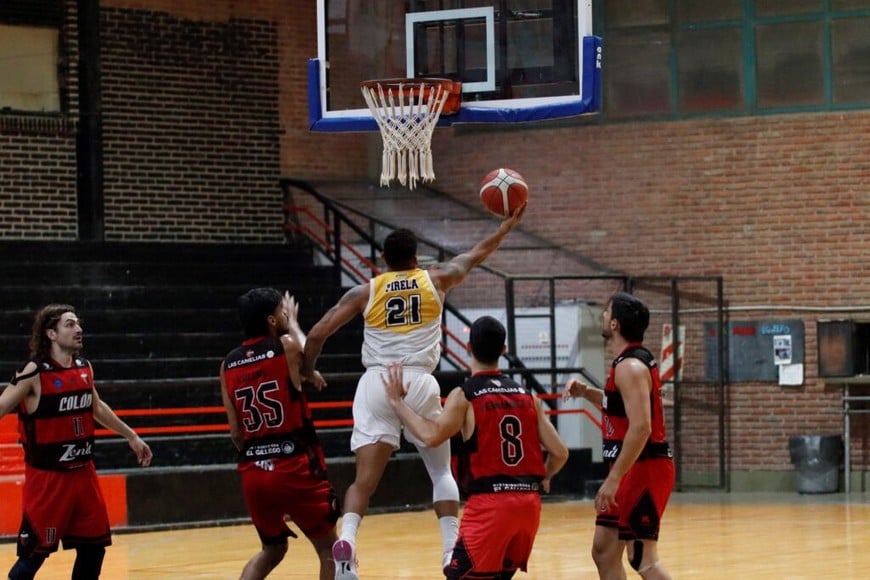 El venezolano Pirela fue el goleador de la visita con 24. Foto: Prensa Colón.