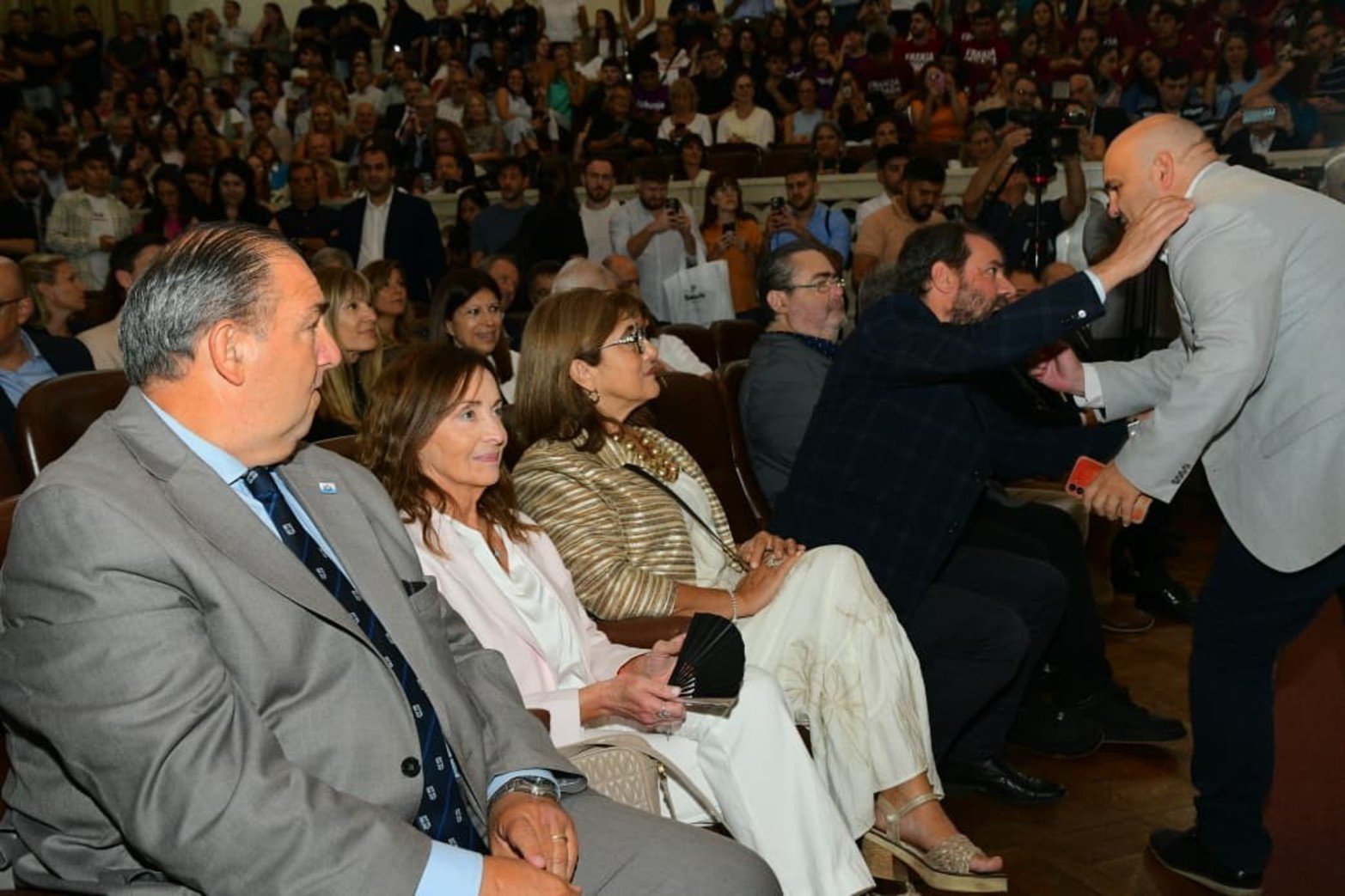 Asunción de autoridades en la UNL.