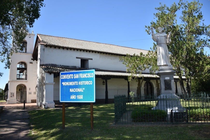 El convento es una joya cultural y religiosa de Santa Fe. Credito: Archivo Flavio Raina