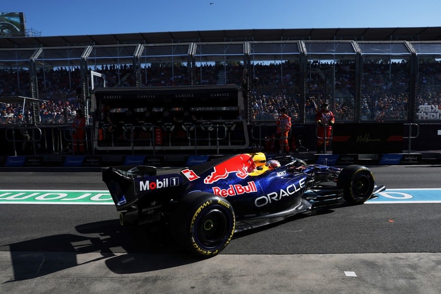 Formula One F1 - Australian Grand Prix - Albert Park Grand Prix Circuit, Melbourne, Australia - March 6, 2026
Red Bull's Max Verstappen during practice REUTERS/Hollie Adams