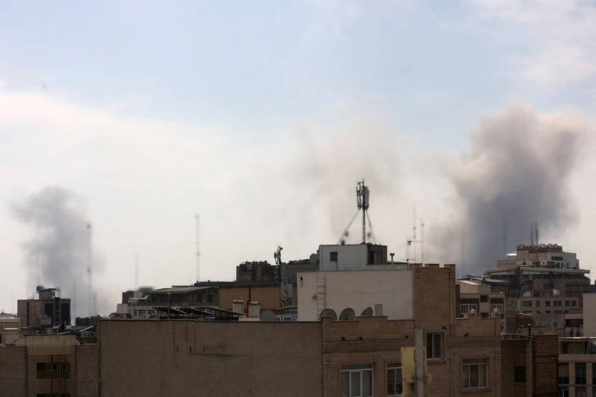 Smoke rises following an explosion, amid the U.S.-Israeli conflict with Iran, in Tehran, Iran, March 7, 2026. Majid Asgaripour/WANA (West Asia News Agency) via REUTERS ATTENTION EDITORS - THIS PICTURE WAS PROVIDED BY A THIRD PARTY