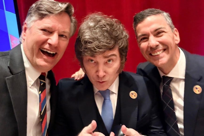 Santiago Peña: "¡Viva la libertad carajo!"