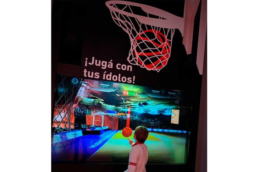 Atractivos para grandes y chicos en el interior del museo.