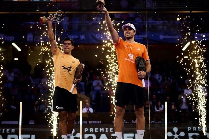 Pádel internacional: doble festejo para los argentinos en España