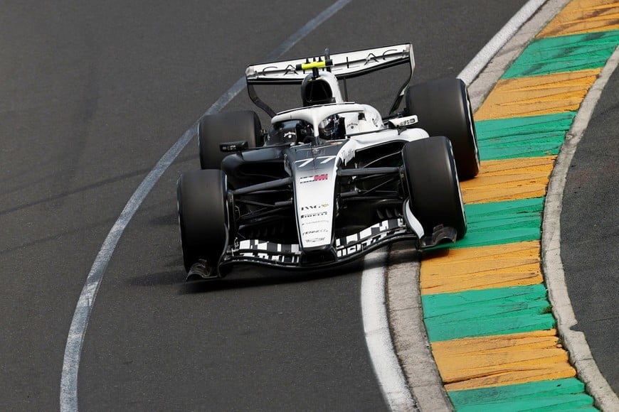Formula One F1 - Australian Grand Prix - Albert Park Grand Prix Circuit, Melbourne, Australia - March 8, 2026
Cadillac's Valtteri Bottas in action during the race REUTERS/Mark Peterson