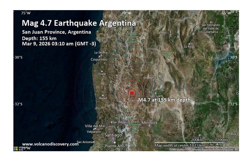 sismo san juan foto: volcano discovery