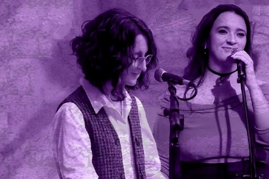 Sol Pereyra y Luisina Gioria, cantautoras santafesinas