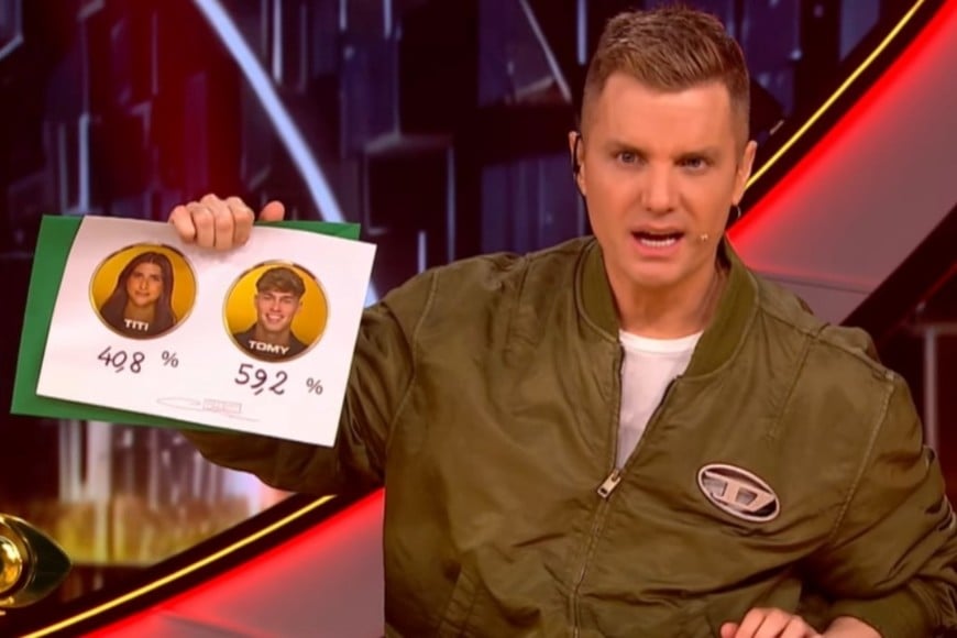 El influencer quedó eliminado tras perder el mano a mano de la denominada “placa planta”.