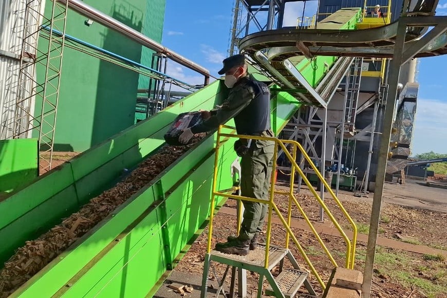 Quemaron más de nueve toneladas de marihuana secuestradas en Misiones