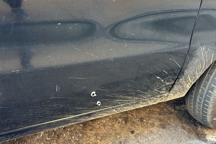 balazos en el taxi de Ibarra