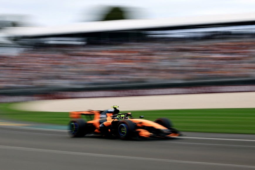 Formula One F1 - Australian Grand Prix - Albert Park Grand Prix Circuit, Melbourne, Australia - March 7, 2026
McLaren's Lando Norris during qualifying REUTERS/Mark Peterson     TPX IMAGES OF THE DAY