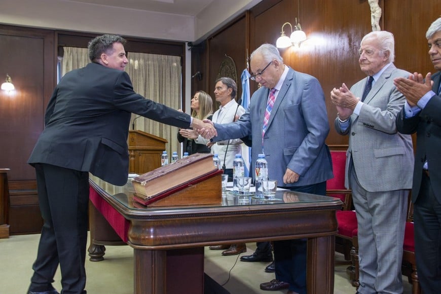 El momento de la jura. Crédito: Poder Judicial