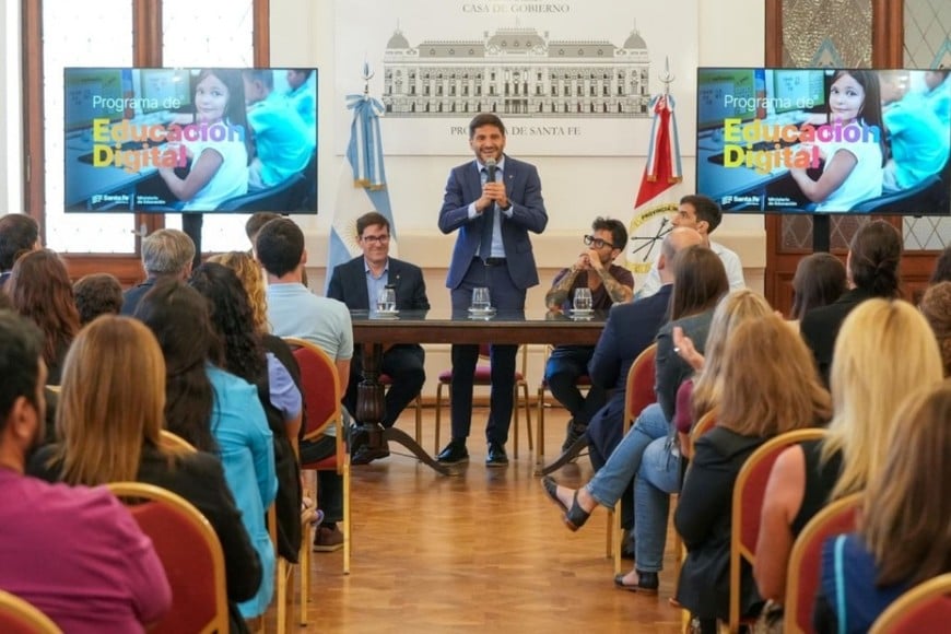 Santa Fe lanzó el programa Educación Digital