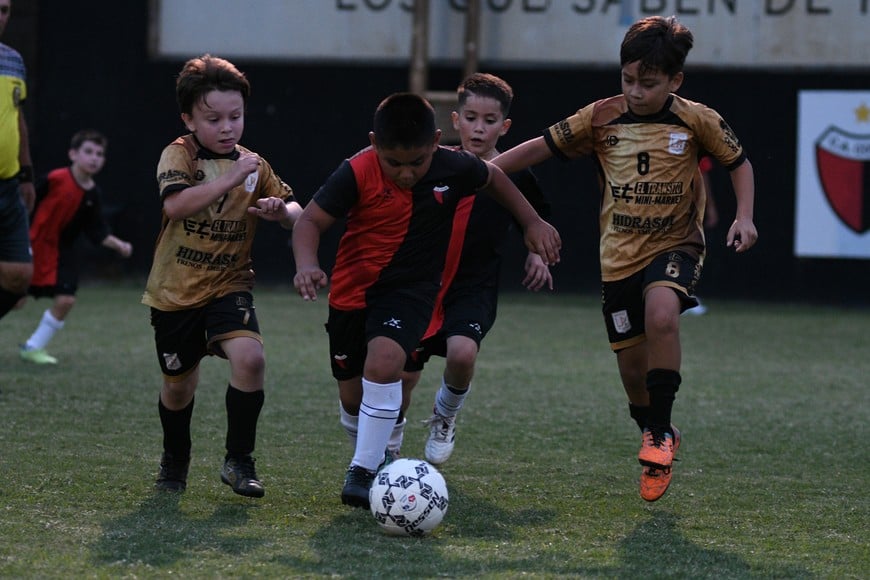 El juego propiamente dicho. Foto: Manuel Fabatía.