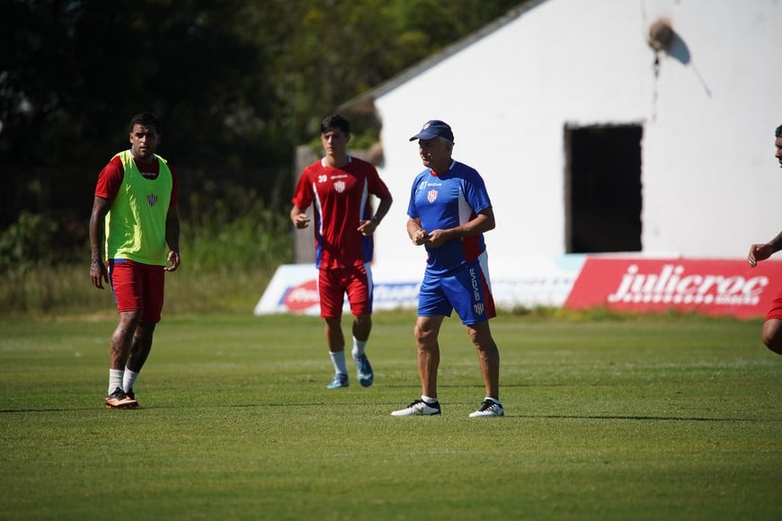 Madelón se mostró satisfecho con el andar de su equipo. Foto: Fernando Nicola.