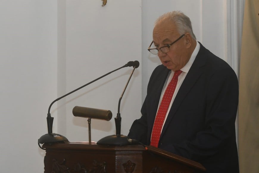 Rafael Gutiérrez, presidente de la Corte Suprema de Justicia de Santa Fe. Crédito: Carolina Niklison