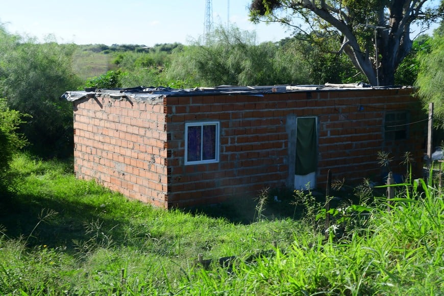 Las viviendas que fueron levantadas de forma ilegal, se consolidan. Flavio Raina.