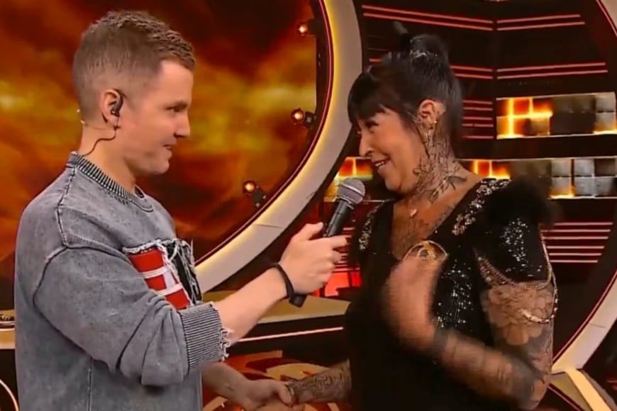 Carla  había ingresado recientemente al reality en reemplazo de Divina Gloria.