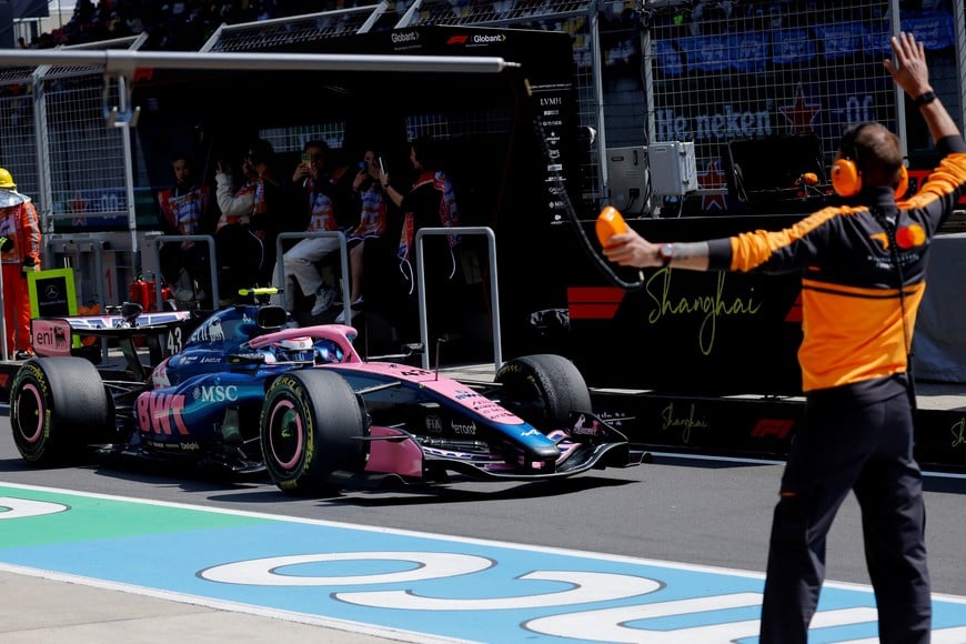 Formula One F1 - Chinese Grand Prix - Shanghai International Circuit, Shanghai, China - March 13, 2026
Alpine's Franco Colapinto in the pit lane during practice REUTERS/Maxim Shemetov