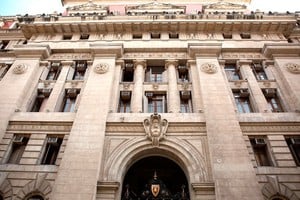 El edificio central de la Corte.