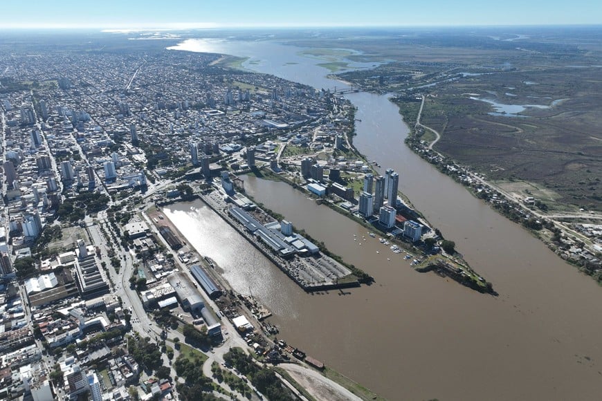El distrito puerto se vinculó rápidamente con el centro santafesino. Foto: Fernando Nicola