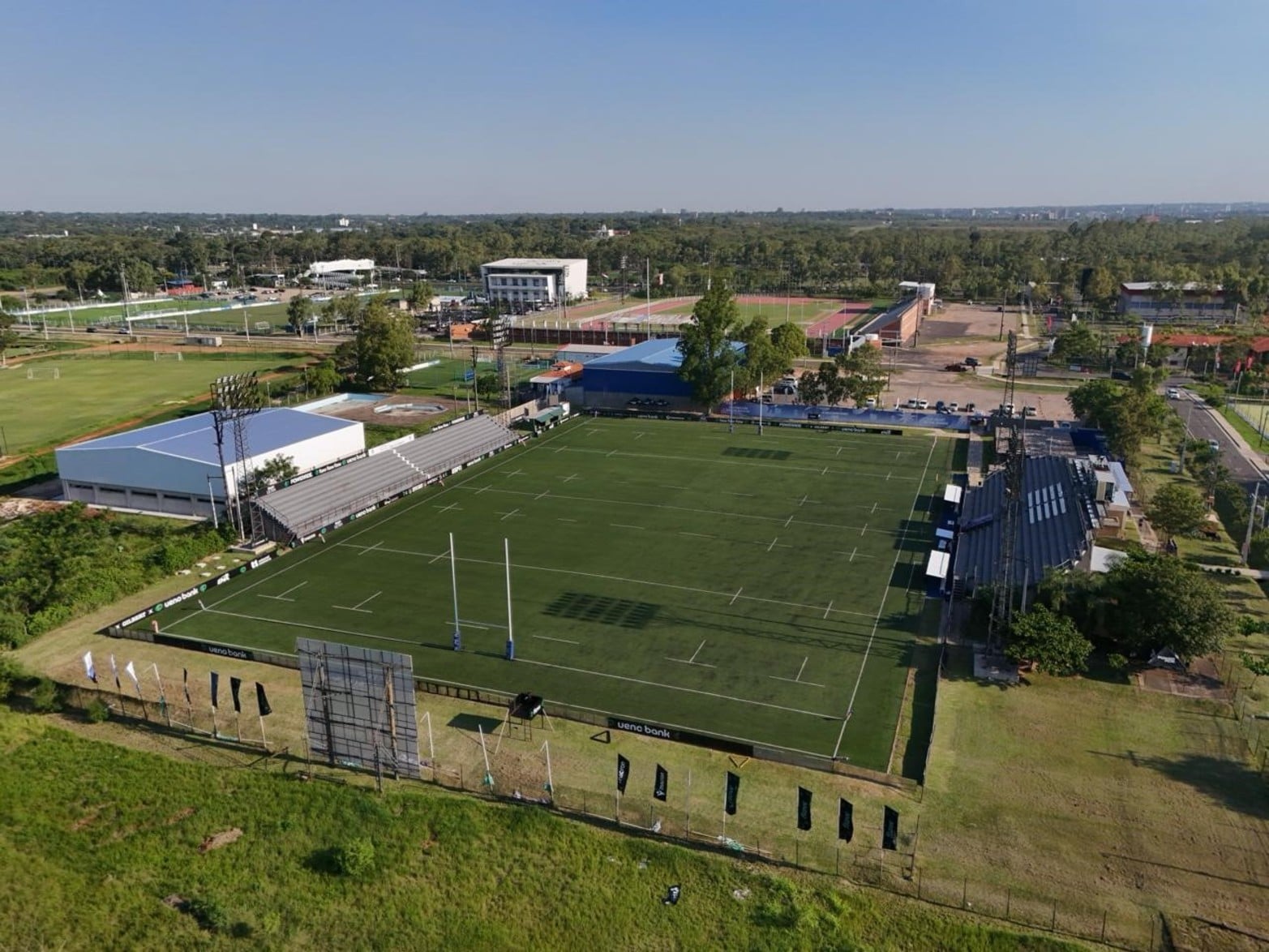 Estadio Héroes de Curupayty: historia y modernidad en el rugby paraguayo.