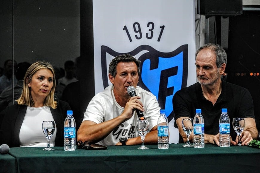 Paola Soto, Leandro Birollo y Sebastián Uranga. Gentileza.