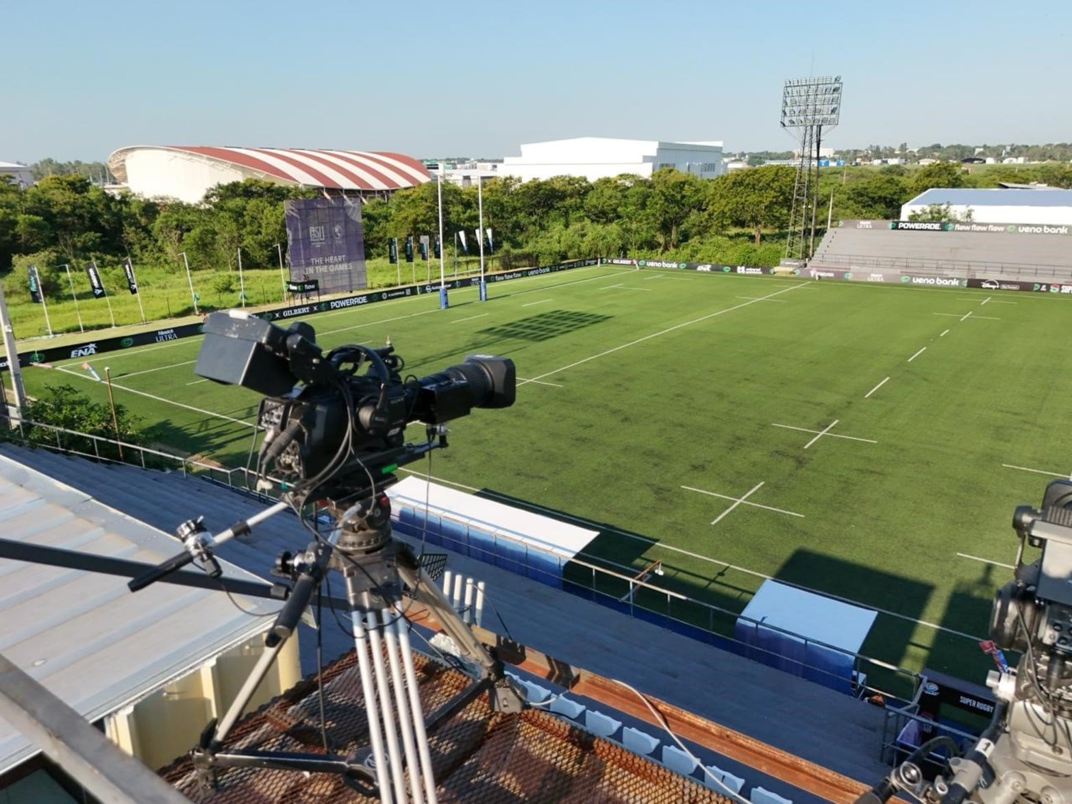 Con 35 grados y tereré, el estadio Héroes de Curupayty espera el duelo entre Capibaras XV y Yacaré XV.