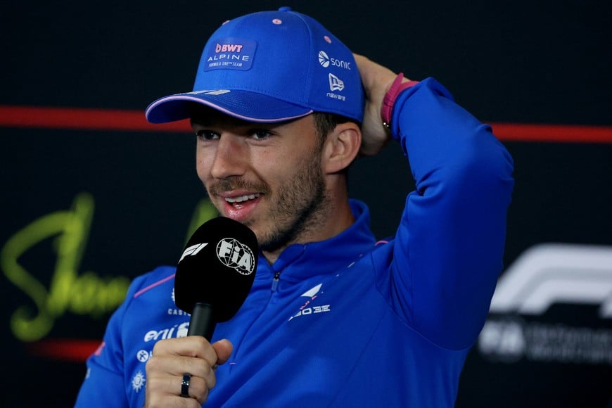 Formula One F1 - Chinese Grand Prix - Shanghai International Circuit, Shanghai, China - March 12, 2026
Alpine's Pierre Gasly Alonso during a press conference ahead of the Chinese Grand Prix REUTERS/Go Nakamura