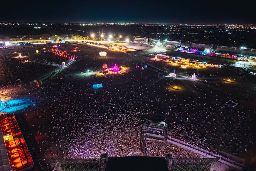 Vista general del show.