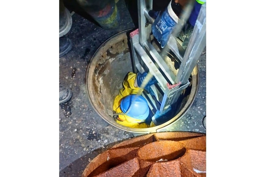 arreglos socavon 3 de febrero barrio sur.