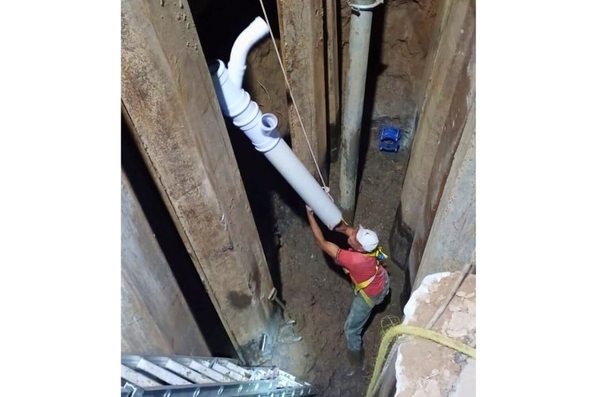 arreglos socavon 3 de febrero barrio sur.