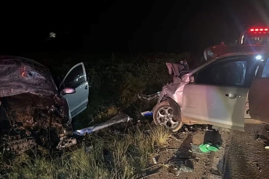 El siniestro ocurrió en la noche del viernes sobre la ruta ERS-324,