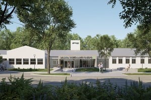 Esta obra tiene más de 550 metros cuadrados de refuncionalización. Uno de sus trabajos mayores será retechar por completo la cubierta existente .