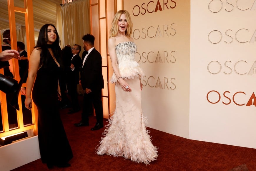Nicole Kidman poses on the red carpet during the Oscars arrivals at the 98th Academy Awards in Hollywood, Los Angeles, California, U.S., March 15, 2026. REUTERSCaroline Brehman