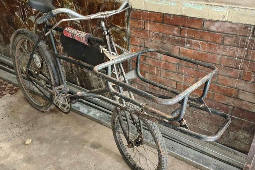 La bici robada y recuperada. Foto: El Litoral