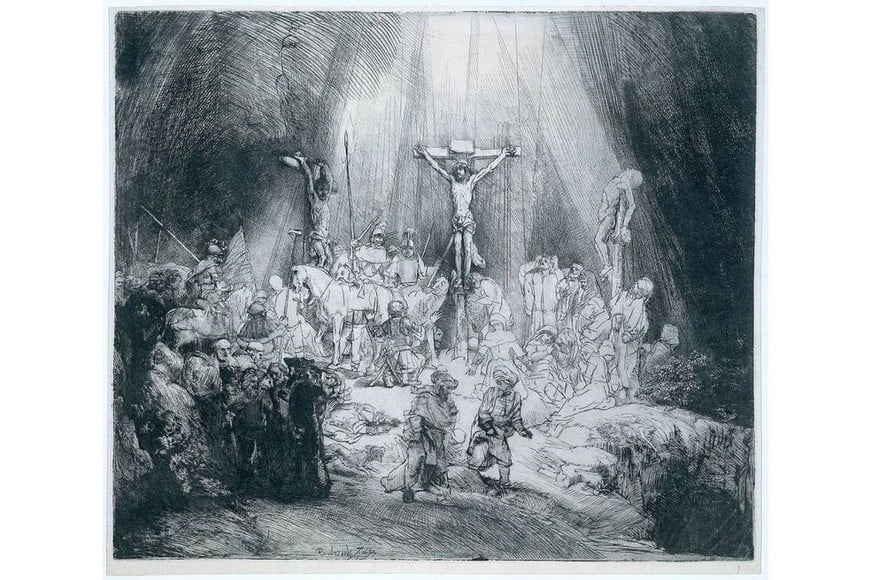 "Las tres cruces". Foto: Rijksmuseum Amsterdam