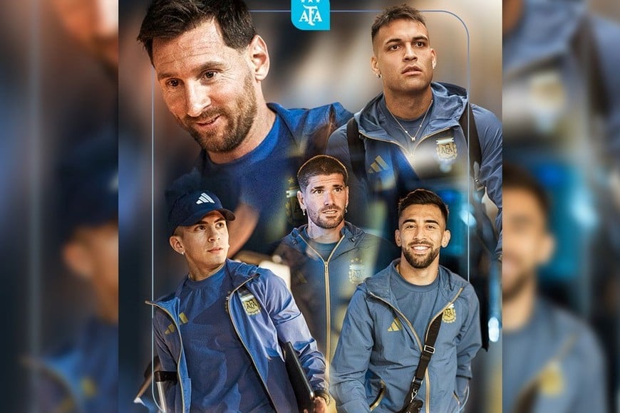 El anuncio oficial del amistoso de Argentina contra Guatemala. Foto: Prensa AFA.