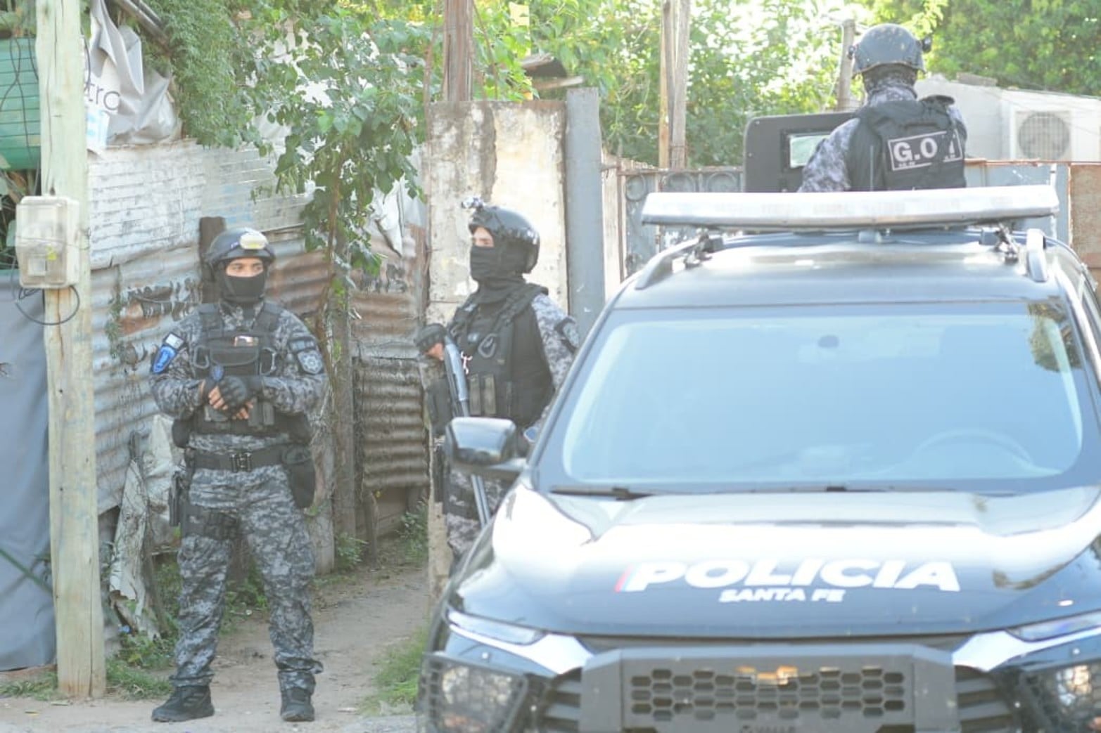 Traslado de detenidos.