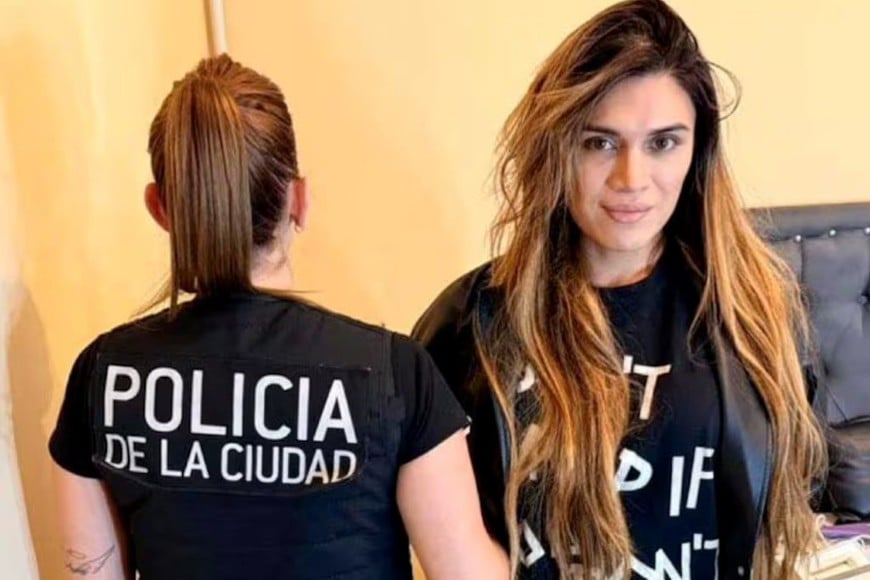 Luciana Martínez fue detenida el sábado por la denuncia de un turista estadounidense.