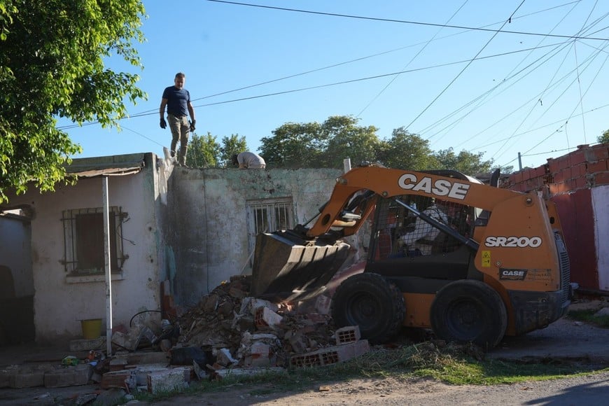 El operativo se llevó a cabo en Garibaldi al 200, en la zona sur de Rosario.